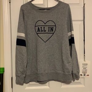 Grey sweatshirt